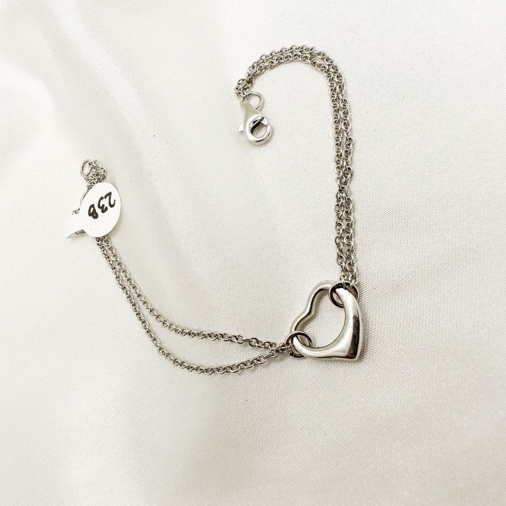 Silver Heart Pendant Necklace